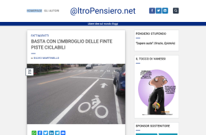 Piste ciclabili, troppe sono “false” e invece che proteggere fanno aumentare il pericolo?